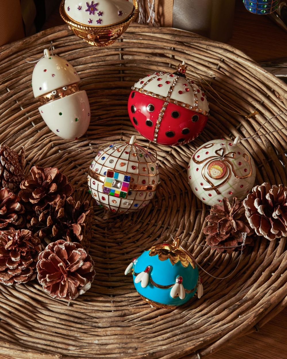 Alessi Fleurs De Jori Kerstornament Palla Di Fidanzamento