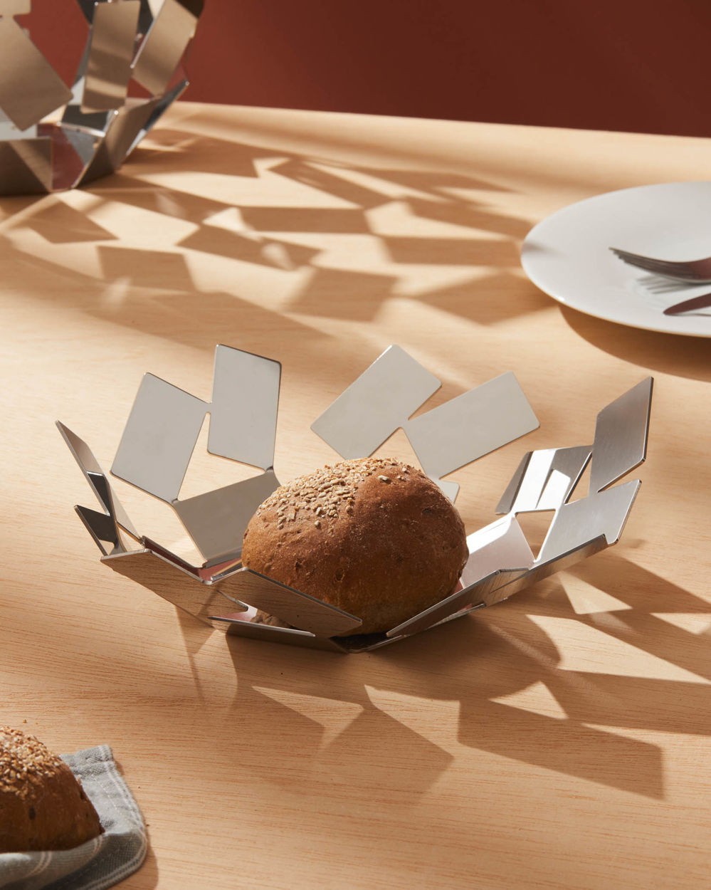 Alessi La Stanza Dello Scirocco Fruitschaal RVS 40 cm