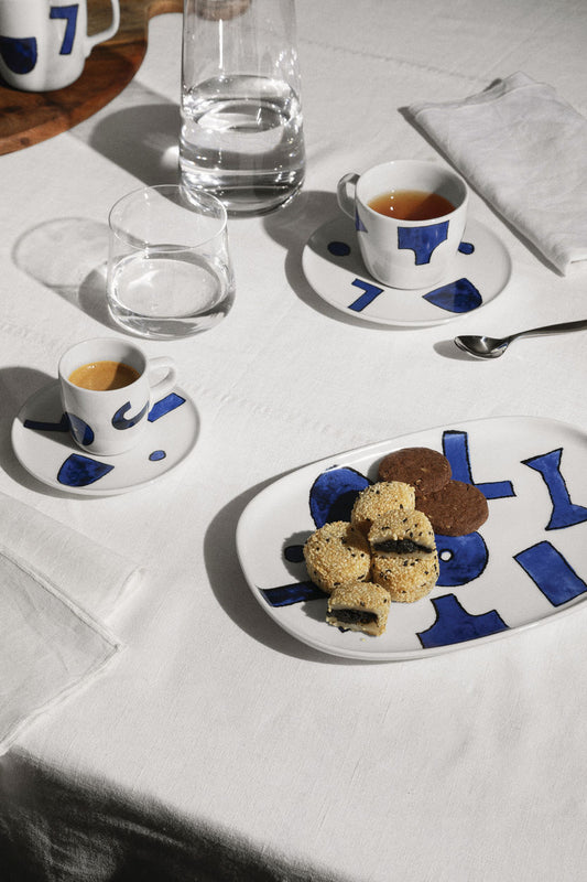 Alessi Itsumo - Yunoki Koffiekop en -Schotel 8-Delig