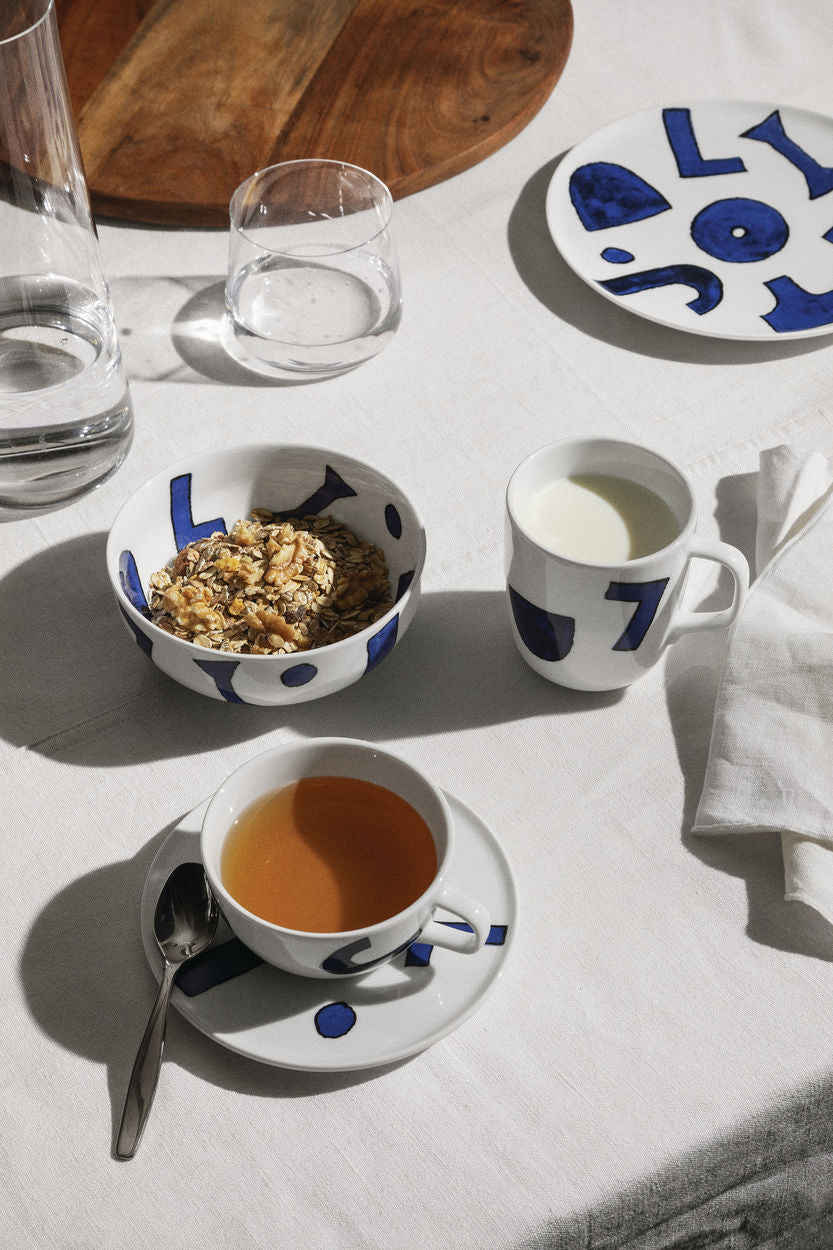 Alessi Itsumo - Yunoki Koffiekop en -Schotel 8-Delig