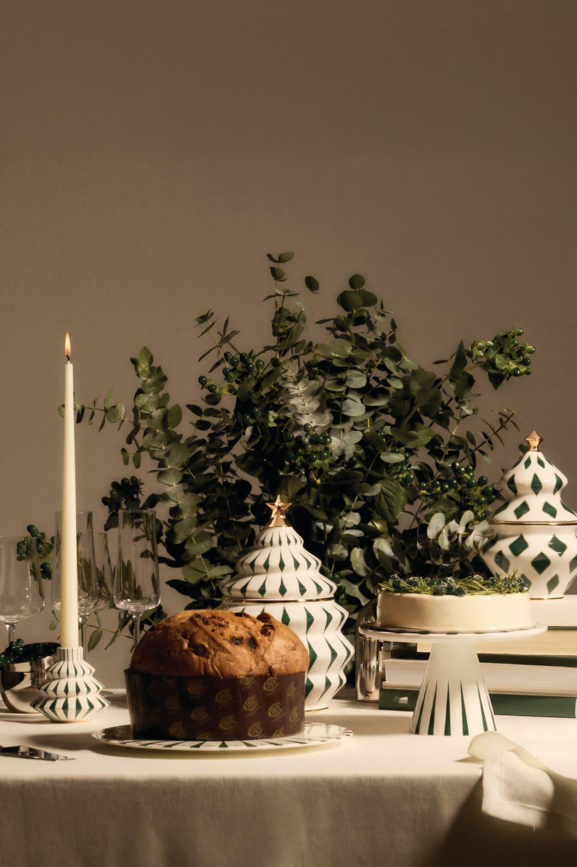 Alessi Delight Biscuitpot Groen