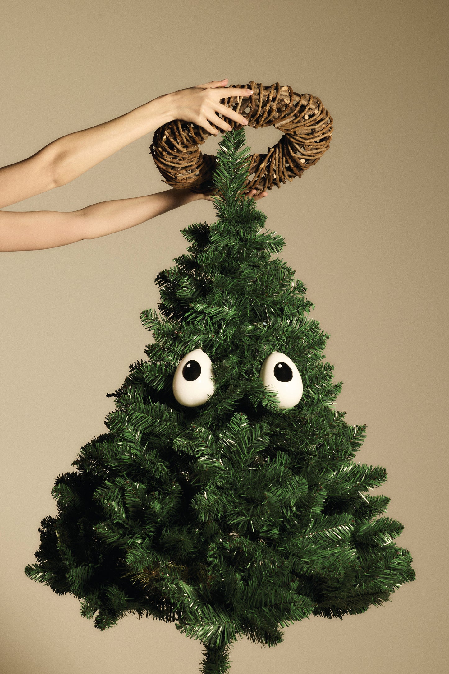 Alessi Treebies Kerstballenset 3 Holly - 2 Stuks