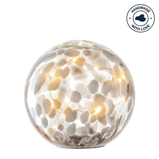 Leonardo Globe Wit/Goud 17 cm