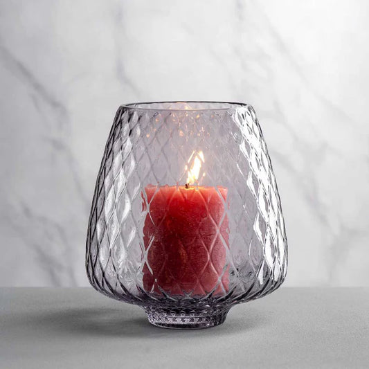 Leonardo Giulia Windlicht Grijs 20 cm