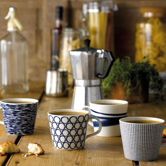 Royal Doulton Pacific Beker Lines 45 Cl – Beker Van Royal-Doulton In Rvs-Glanzend Porselein