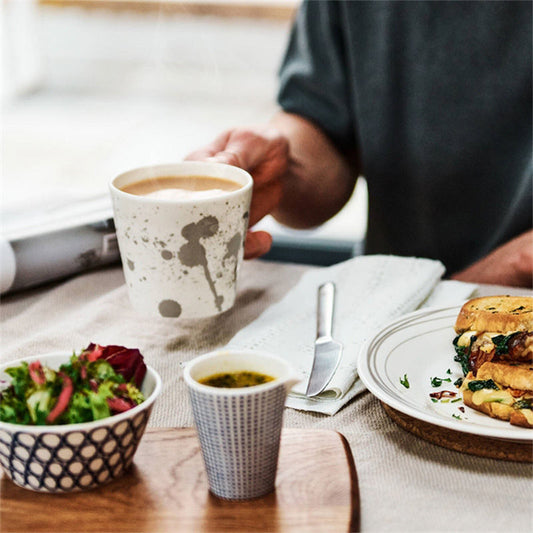 Royal Doulton Pacific Stone Beker Set 40 cl 4 Stuks