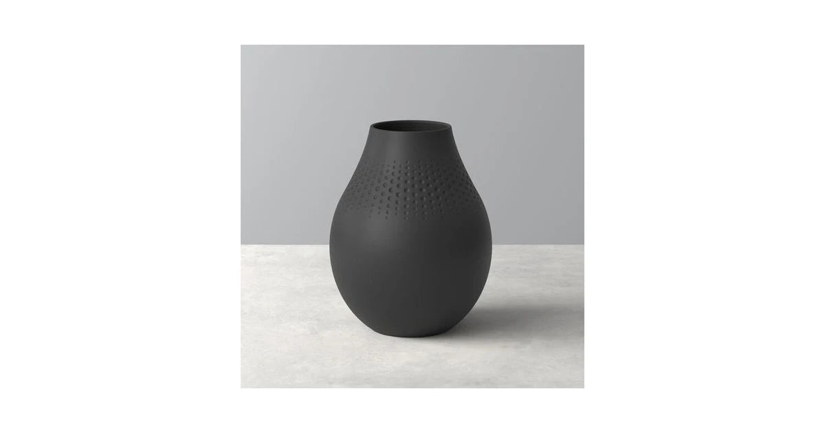 Villeroy & Boch Manufacture Collier Vaas Perle Noir Medium