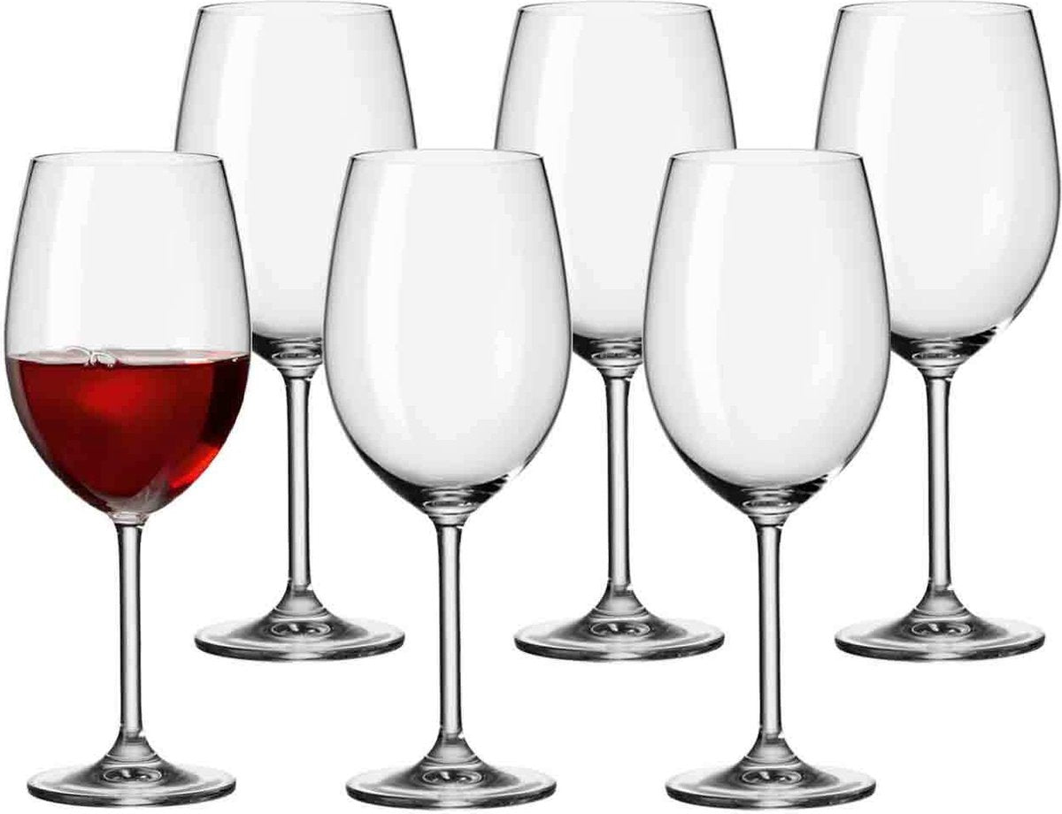 Leonardo Daily Bordeaux Glas 37 cl 6 Stuks