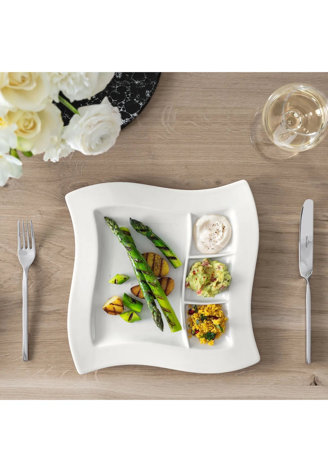 Villeroy & Boch New Wave Fonduebord 27 X 27 cm