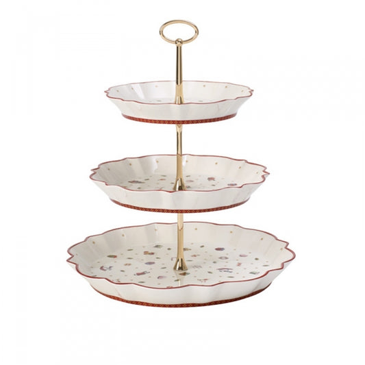 Villeroy & Boch Toy's Delight Etagère 3-Laags Porselein 33 cm