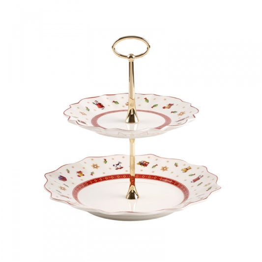 Villeroy & Boch Toy's Delight Etagère 2-Laags Porselein 24 cm