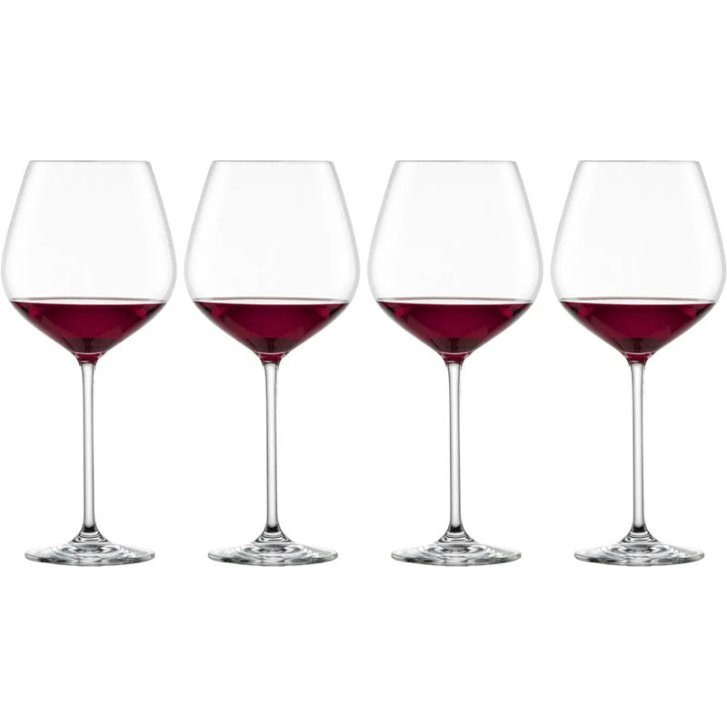 Schott Zwiesel Fortissimo Bourgogne Glas 74 Cl 4 Stuks – Wijnglas Van Schott-Zwiesel In Rvs-Glanzend Kristal Glas