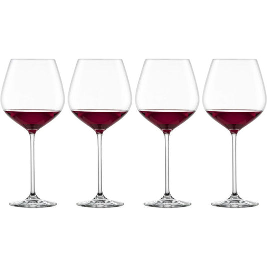 Schott Zwiesel Fortissimo Bourgogne Glas 74 Cl 4 Stuks – Wijnglas Van Schott-Zwiesel In Rvs-Glanzend Kristal Glas