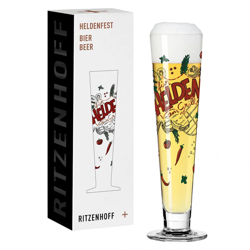 Ritzenhoff Heldenfest Bierglas 013 – Bierglas Van Ritzenhoff In Rvs-Glanzend Kristalglas