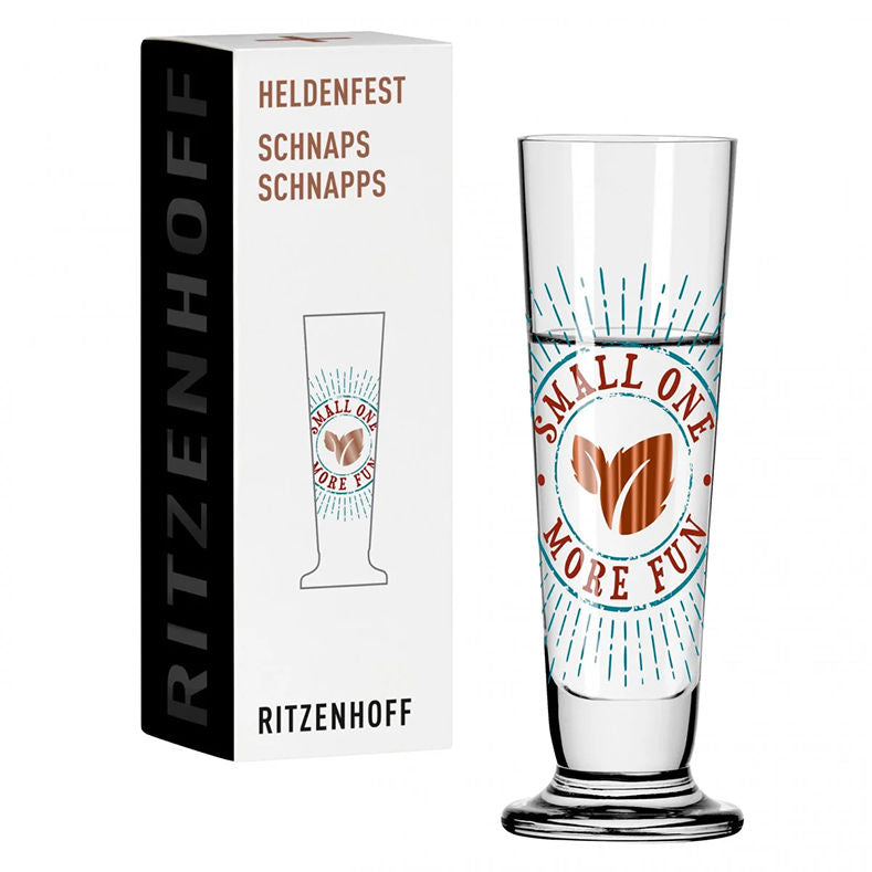 Ritzenhoff Heldenfest Borrelglas 012 – Drankglas Van Ritzenhoff In Rvs-Glanzend Kristalglas