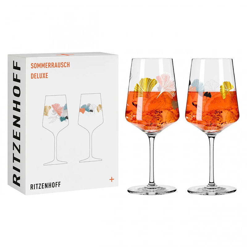 Ritzenhoff Sommerrausch Aperizzo Glas 19/20 2 Stuks – Cocktailglas Van Ritzenhoff In Rvs-Glanzend Kristalglas