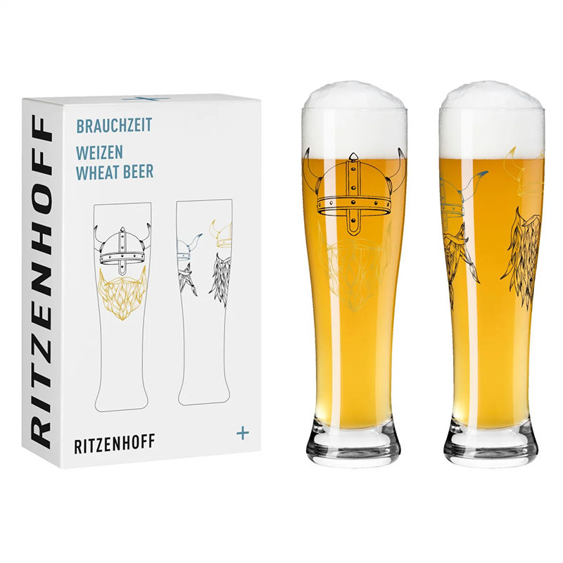Ritzenhoff Brauchzeit Witbier Glas 17/18 2 Stuks – Bierglas Van Ritzenhoff In Rvs-Glanzend Kristalglas