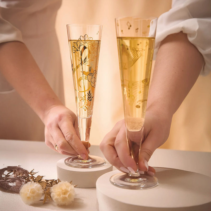 Ritzenhoff Goldnacht Champus Champagneglas 1046