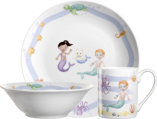 Leonardo Bambini Avventura Kinderserviesset 3-Delig Sea