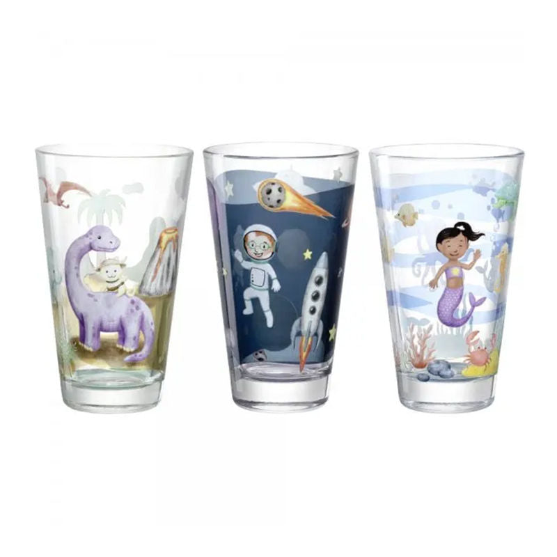 Leonardo Bambini Avventura Drinkglazen 30 Cl 6 Stuks – Glas Van Leonardo In Rood Glas