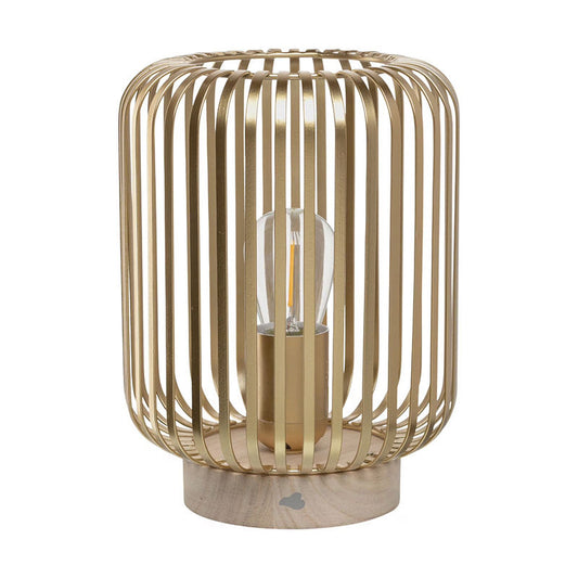 Leonardo Autentico Lantaarn Met Ledverlichting Goud 22 Cm – Lantaarn Van Leonardo In Rood Kunststof