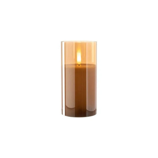 Leonardo Autentico Kaarslamp Met Ledverlichting Goud 15 cm