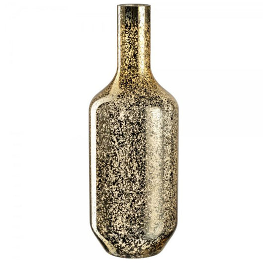 Leonardo Milano Vaas Gold Speckled Large – Vaas Van Leonardo In Roze Glas