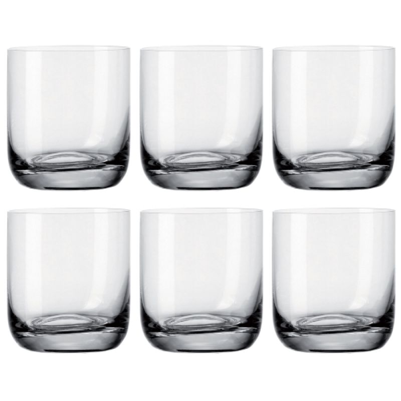 Leonardo Daily Whisky Glas 30 cl 6 Stuks