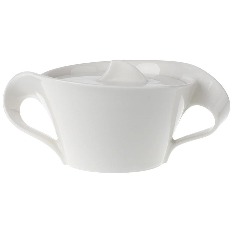 Villeroy & Boch New Wave Suikerpot – Suikerpot Van Villeroy-Boch In Wit Premium Porselein