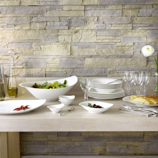 Villeroy & Boch New Cottage Special Serve Salad Serveerbord Wit 50 X 30 cm