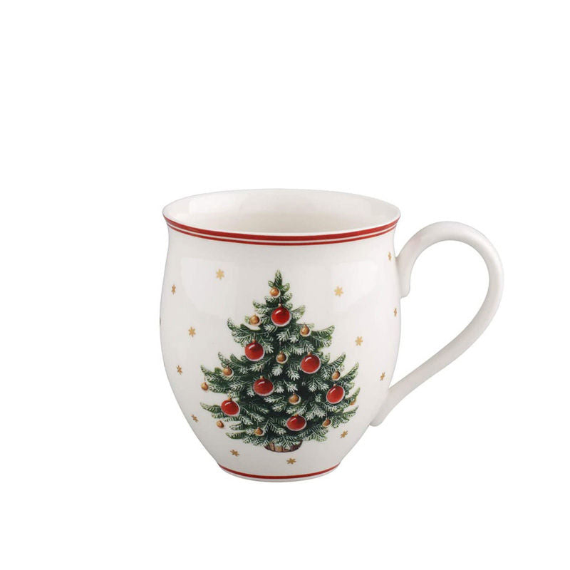 Villeroy & Boch Toy'S Delight Beker Kerstboom 44 Cl – Beker Van Villeroy-Boch In Zilver Premium Porselein