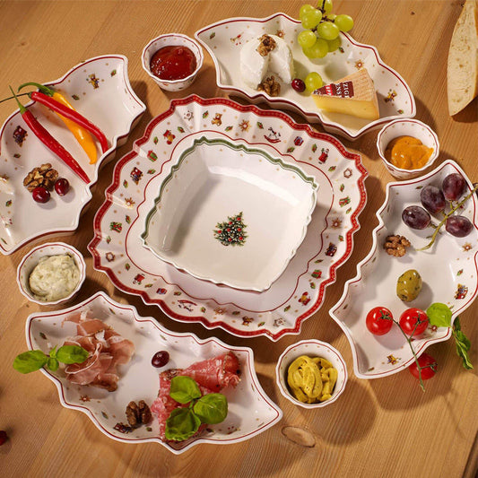 Villeroy & Boch Toy'S Delight Serveerbord – Bord Van Villeroy-Boch In Zwart Premium Porselein