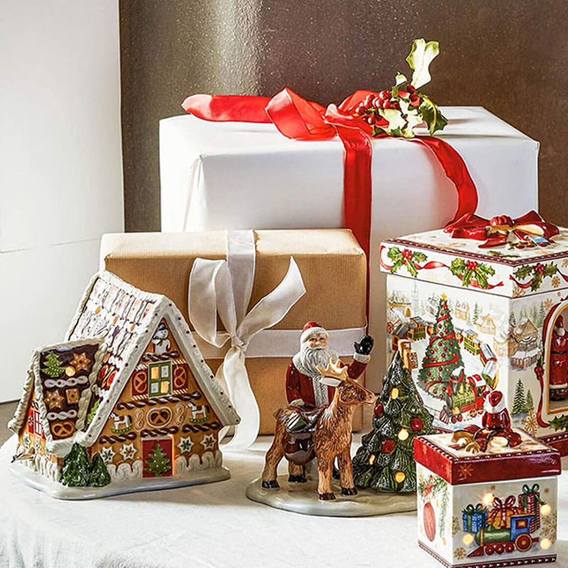 Villeroy & Boch Christmas Toy's Peperkoekhuisje Muziekdoos