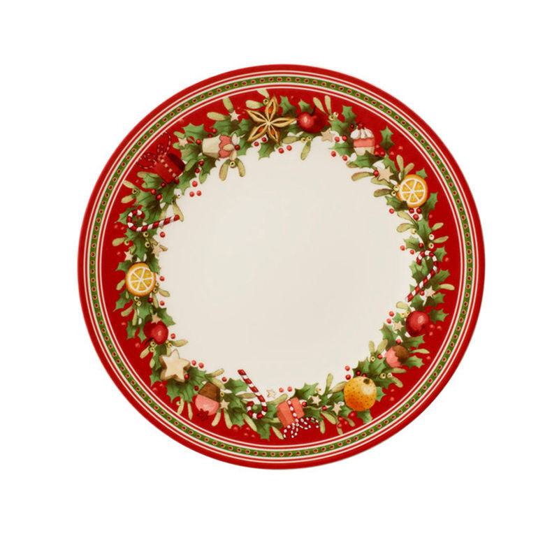 Villeroy & Boch Winter Bakery Delight Bord Vierkant 27 Cm – Bord Van Villeroy-Boch In Zwart Premium Porselein