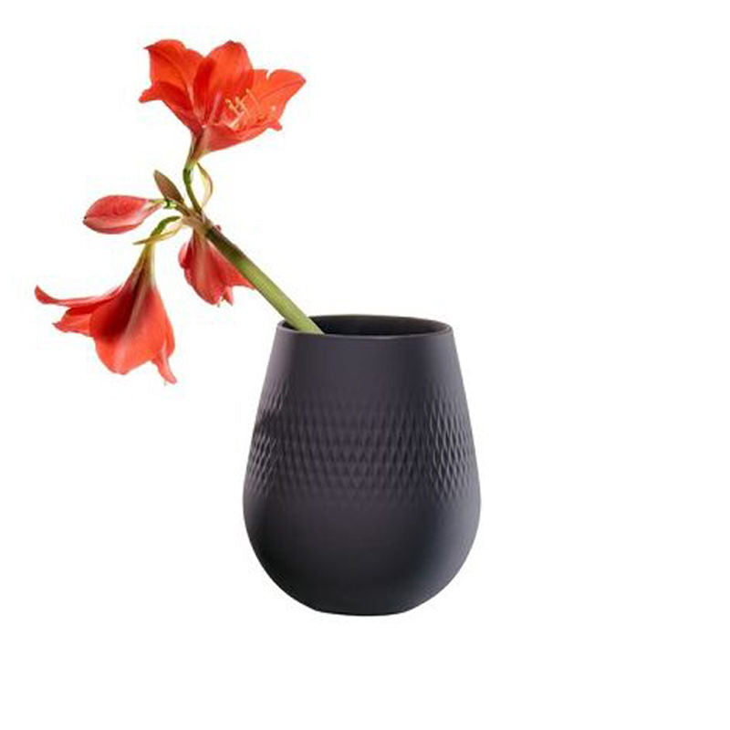 Villeroy & Boch Manufacture Collier Vaas Carre Noir Small