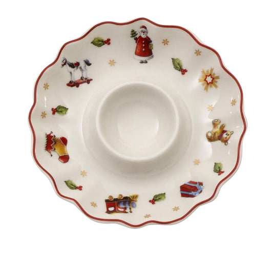 Villeroy & Boch Toy'S Delight Eierdop – Kerst Servies Van Villeroy-Boch In Zilver/Rvs Premium Porselein
