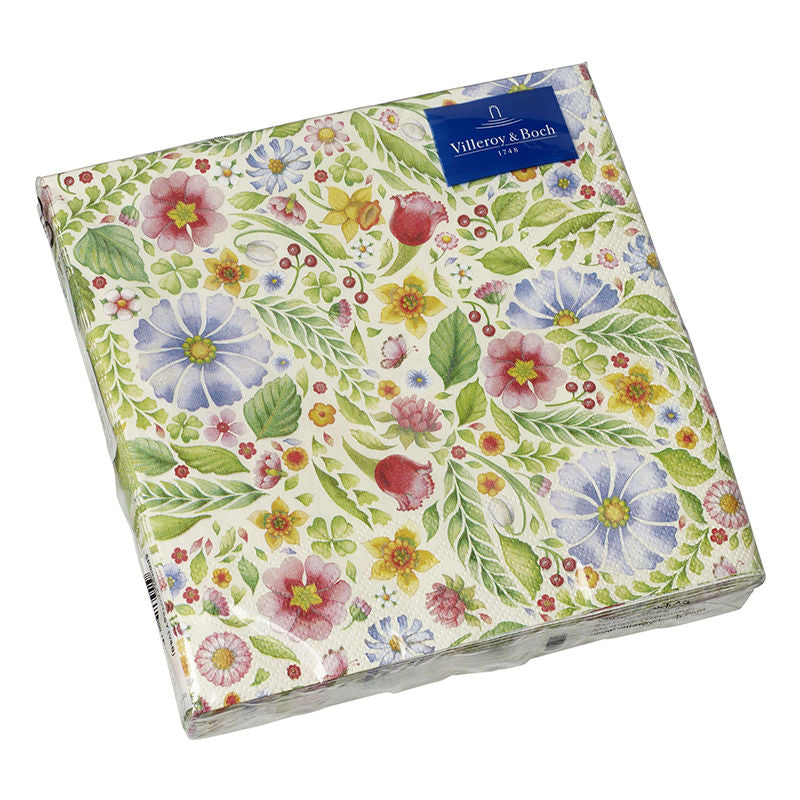 Villeroy & Boch Easter Accessoires Servetten Groen – Paasservet Van Villeroy-Boch In Wit Papier