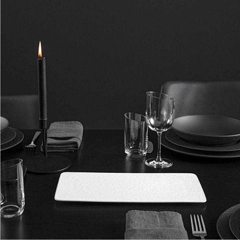 Villeroy & Boch Manufacture Rock Blanc Gourmet Bord Vierkant