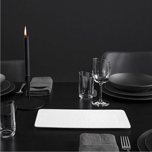 Villeroy & Boch Manufacture Rock Blanc Gourmet Bord Vierkant