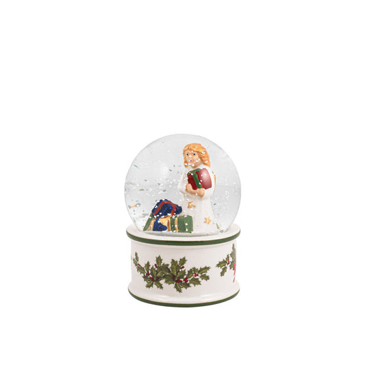 Villeroy & Boch Christmas Toy'S Sneeuwbal Small Kerstkind – Kerstdecoratie Van Villeroy-Boch In Wit Porselein