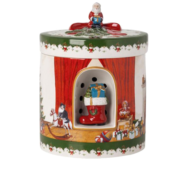 Villeroy & Boch Christmas Toy's Cadeau Box Rond Santa Cadeau's