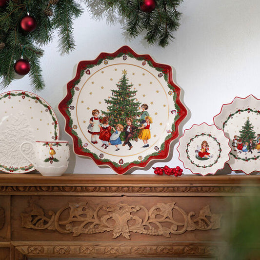 Villeroy & Boch Toy's Fantasy Gebaksschaal Dansende Kinderen