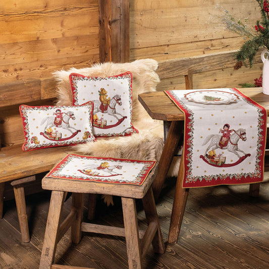 Villeroy & Boch Toy'S Fantasy Gobelin Tafelloper Extra Large – Tafelloper Van Villeroy-Boch In Zwart Katoen