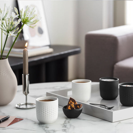 Villeroy & Boch Manufacture Collier Blanc Beker 2 Stuks