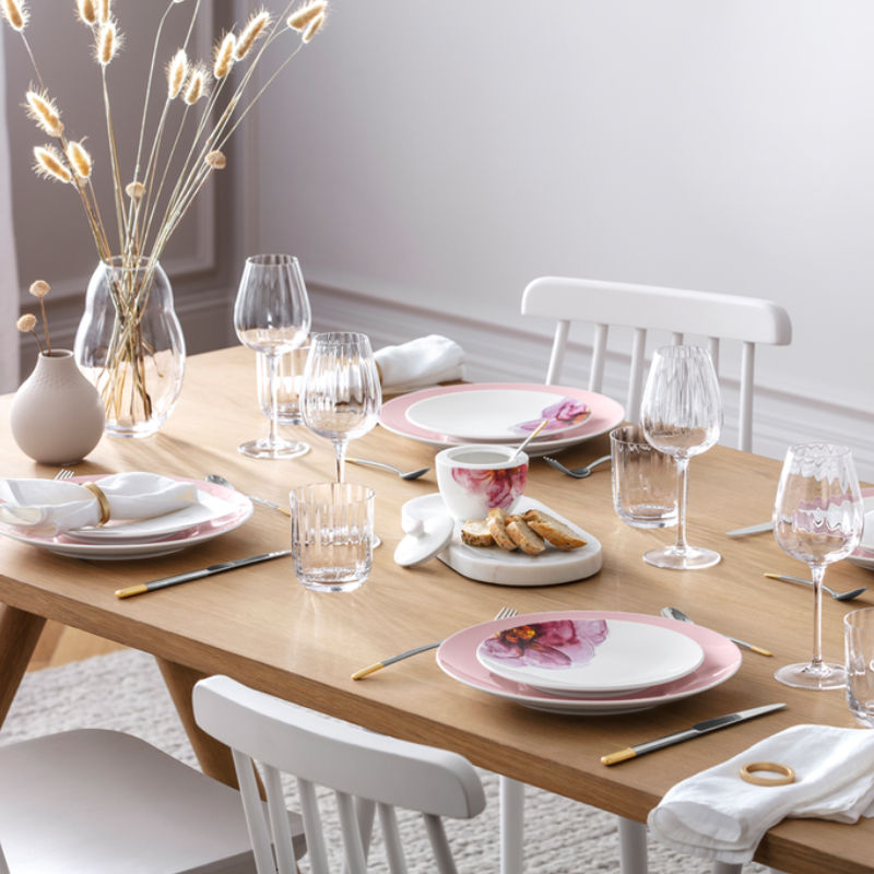 Villeroy & Boch Rose Garden Ontbijtbord Coupe 21 cm