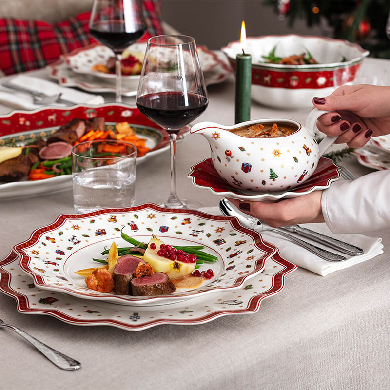 Villeroy & Boch Toy'S Delight Sauskom Met Schotel – Schaal Van Villeroy-Boch In Zwart Porselein