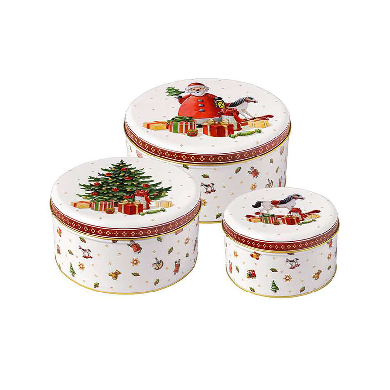 Villeroy & Boch Winter Collage Accessoires Koekjesdoos 3-Delig
