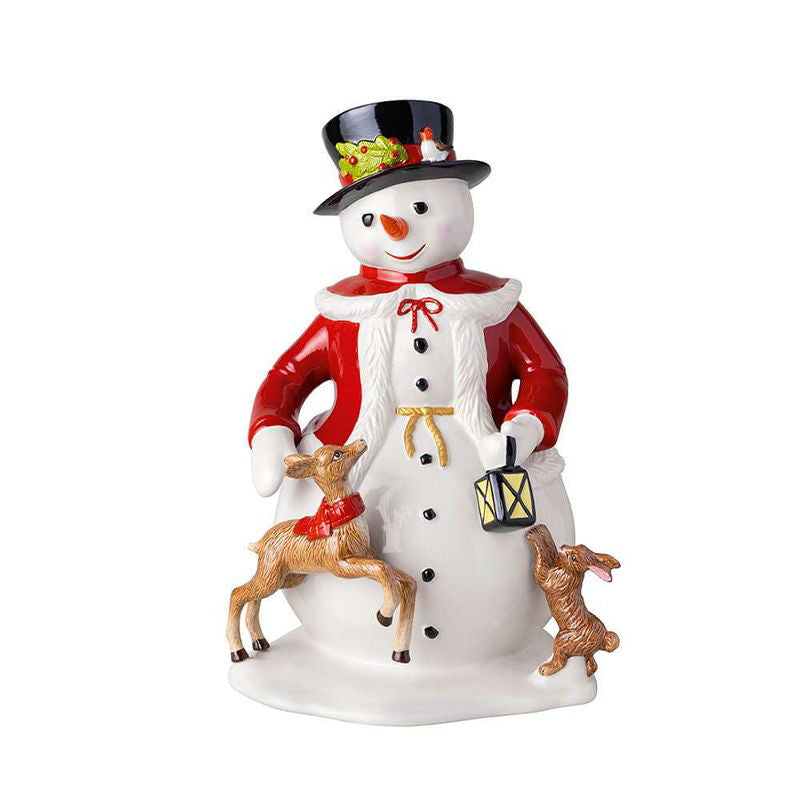 Villeroy & Boch Christmas Toy'S Memory Sneeuwman – Kerstdecoratie Van Villeroy-Boch In Wit Porselein