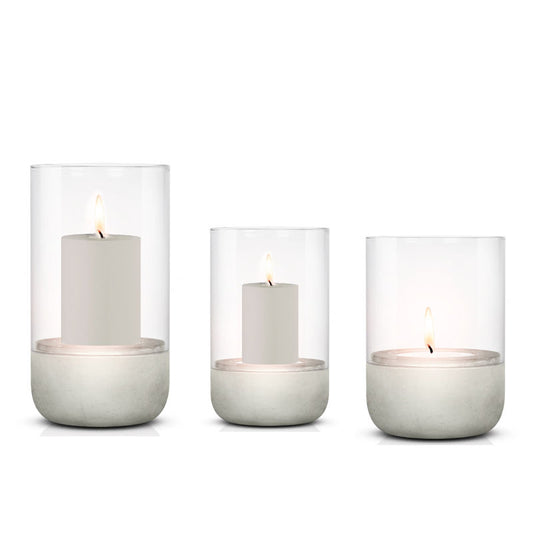 Blomus Calma Windlicht Grijs – Windlicht Van Blomus In Groen Glas