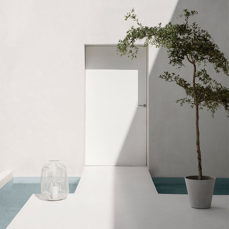 Blomus Lito Lantaarn Wit – Lantaarn Van Blomus In Groen, Wit Staal